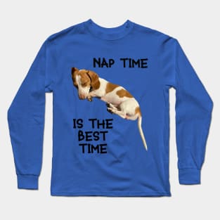 Nap Time Doggo Long Sleeve T-Shirt